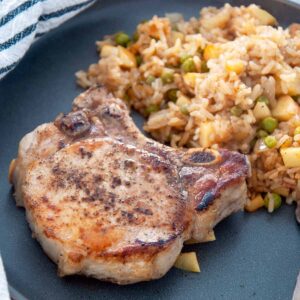 Pork Chop with Rice